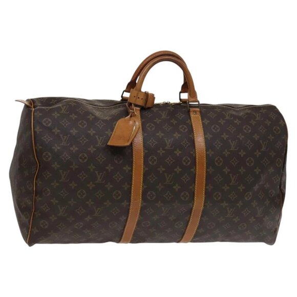 LOUIS VUITTON Monogram Keepall 60 Boston Bag - Picture 1 of 15